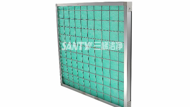 耐高溫玻璃纖維棉過濾器三梯環(huán)境